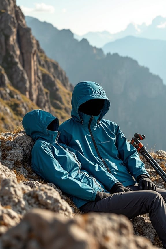 breathability waterproofing lightweight fit