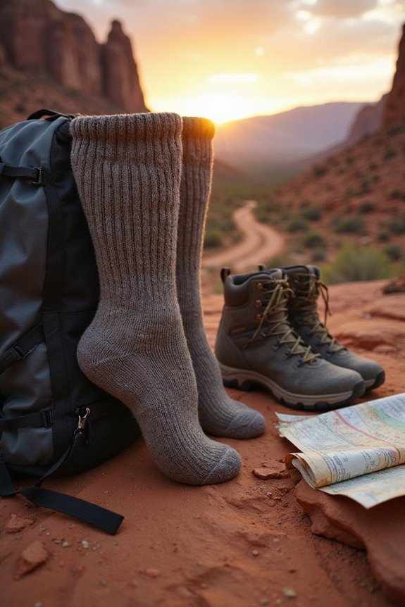 choose comfortable moisture wicking socks