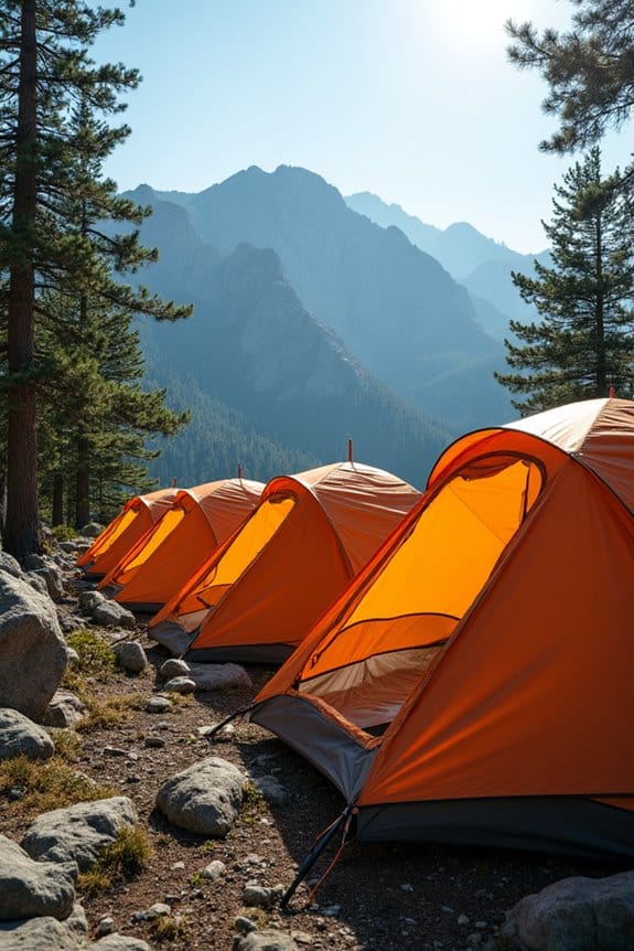 choosing a spacious weather resistant tent