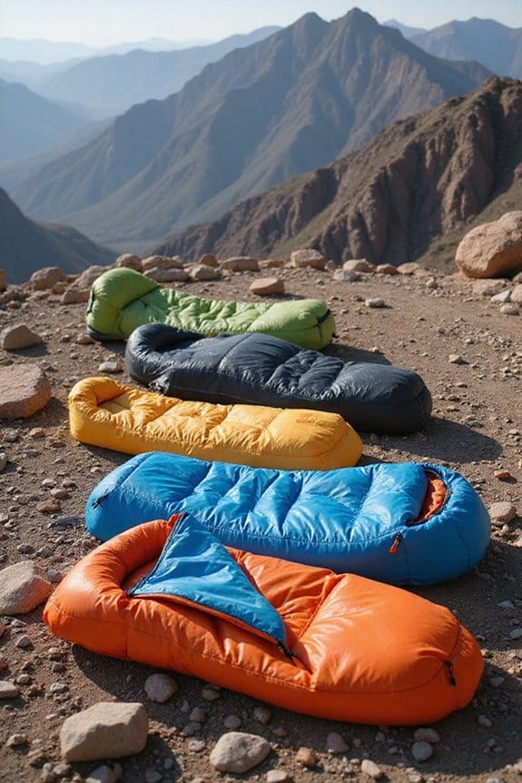 choosing the ideal sleeping bag