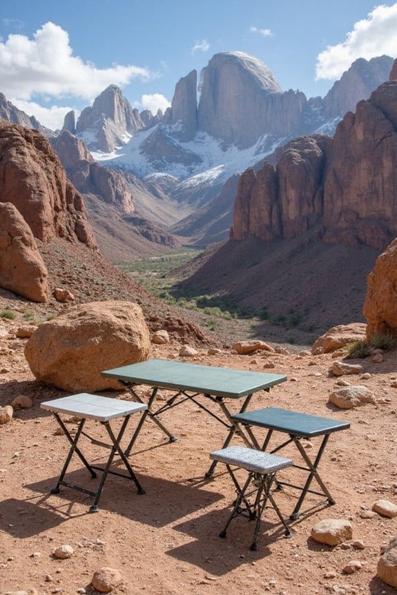 compact camping table options