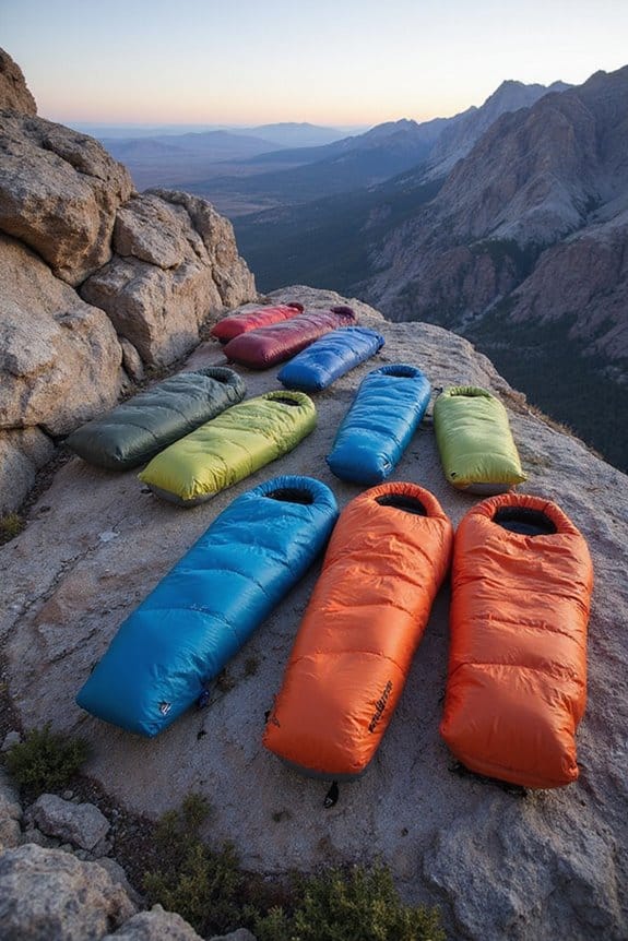 cool and comfortable sleeping bags