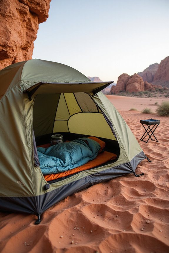 desert camping gear essentials
