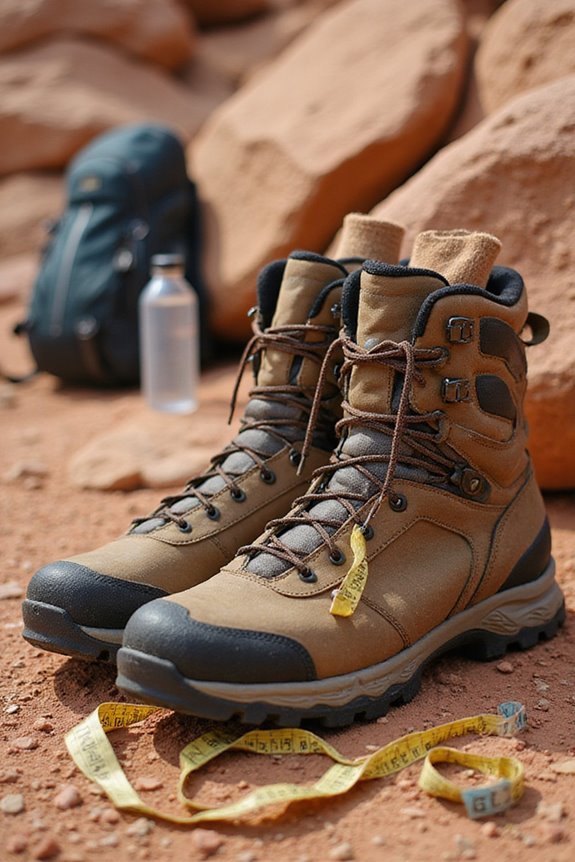 ensure proper hiking boot fit
