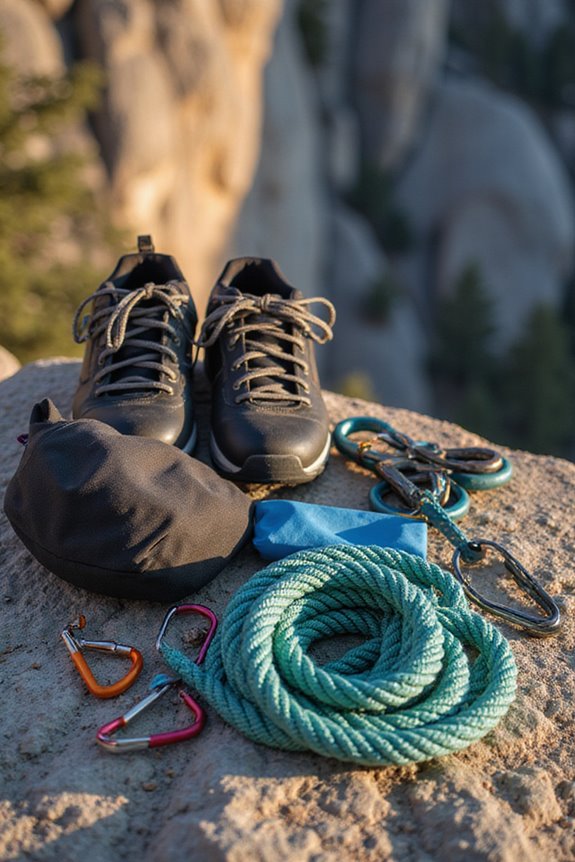 essential climbing equipment essentials