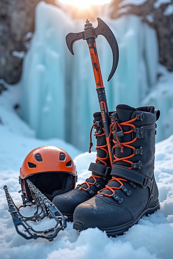 essential ice climbing gear