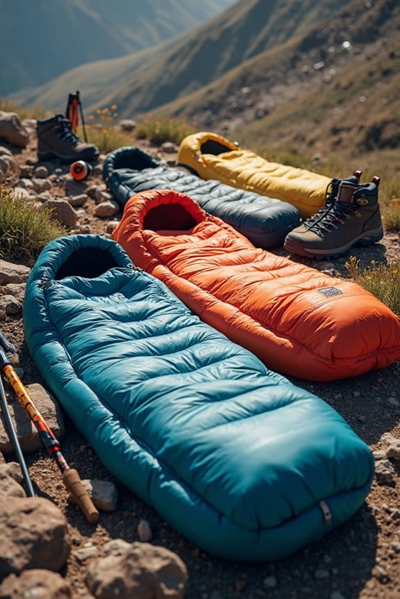 key factors for sleeping bags