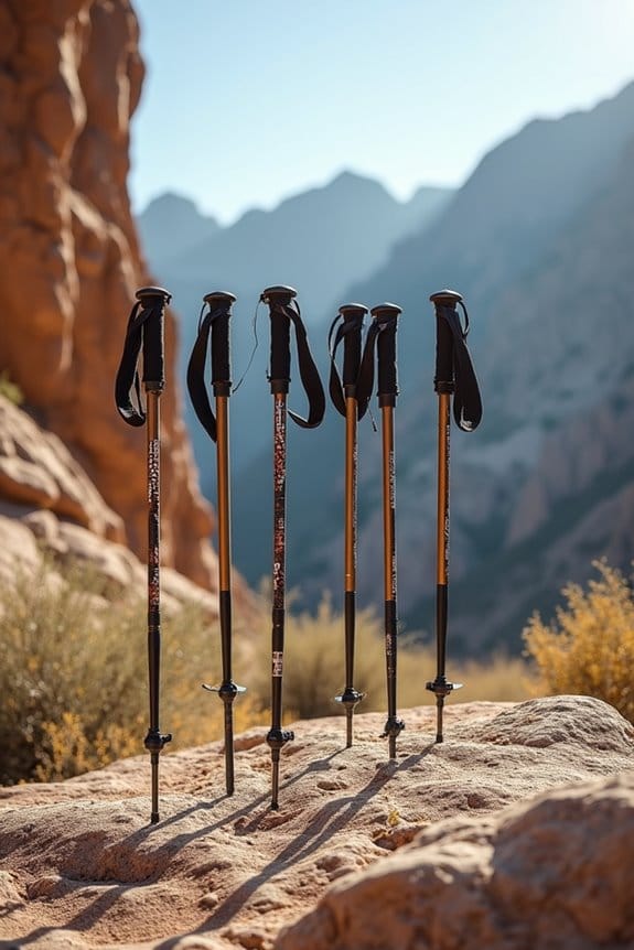 lightweight compact trekking poles