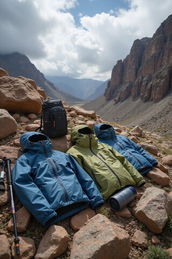 lightweight rain jacket considerations