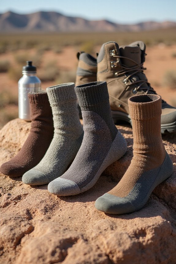 moisture wicking sock selection