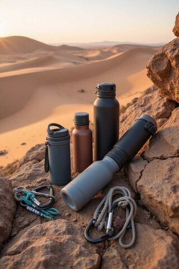 portable collapsible water bottles