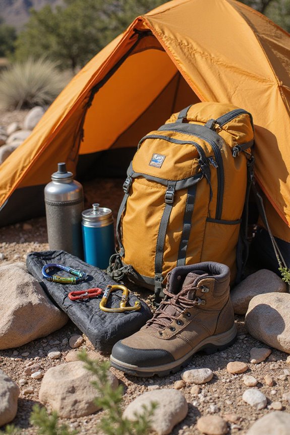 quality gear ensures adventure