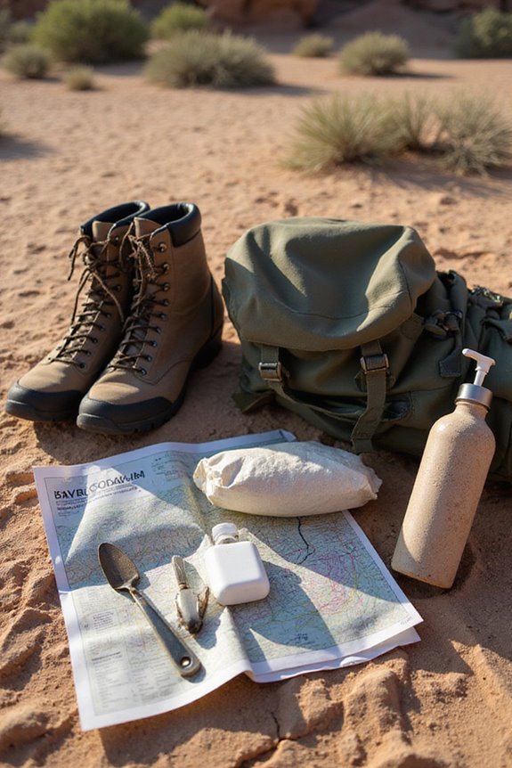 responsible desert waste disposal