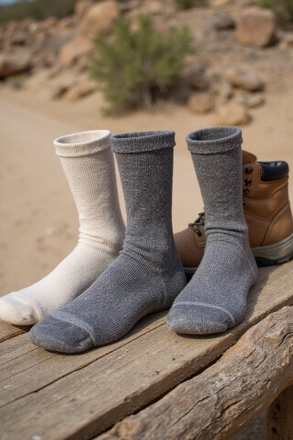 seasonal hiking sock selection