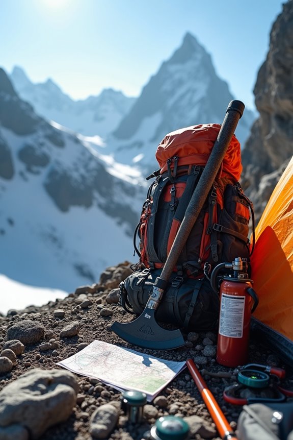 select suitable climbing gear