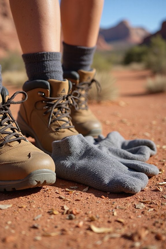 selecting appropriate hiking socks