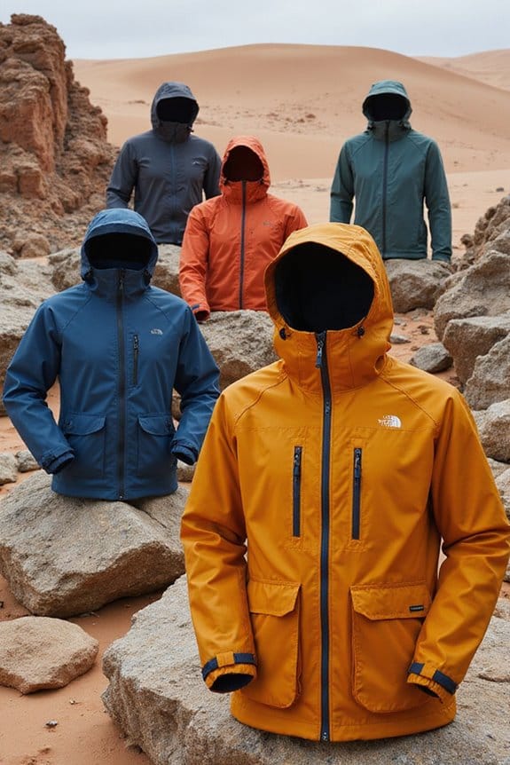 stylish waterproof rain jackets