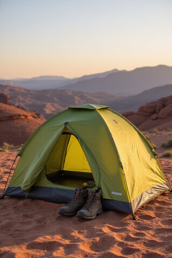 tent size and weight considerations