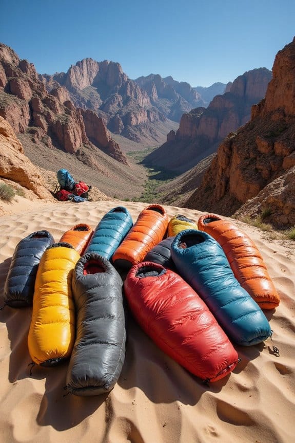 top down sleeping bags