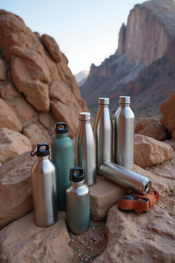 top stainless steel bottles