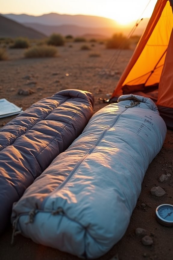understanding sleeping bag ratings