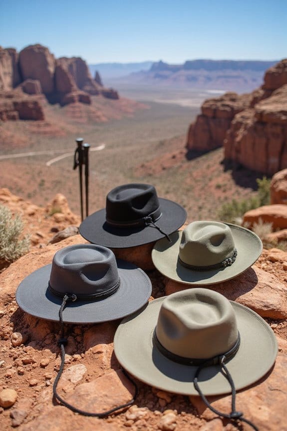 wide brim hat selection factors