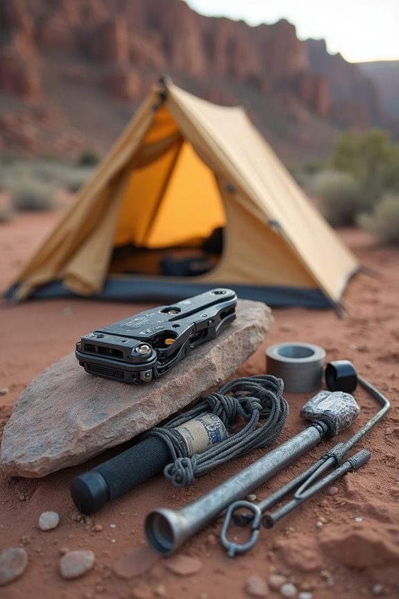 campsite efficiency repair tools