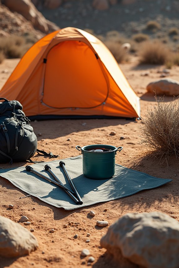 choose durable camping surfaces