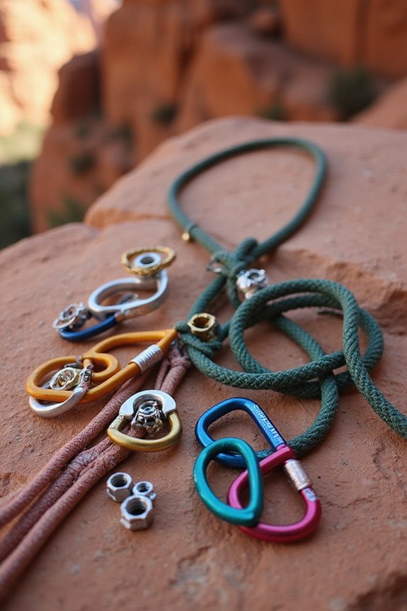 climbing safety through equipment