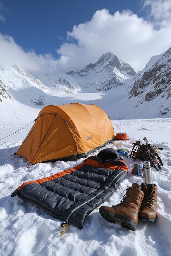 cold weather overnight gear