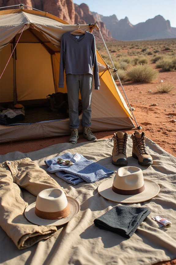 desert adventure clothing essentials