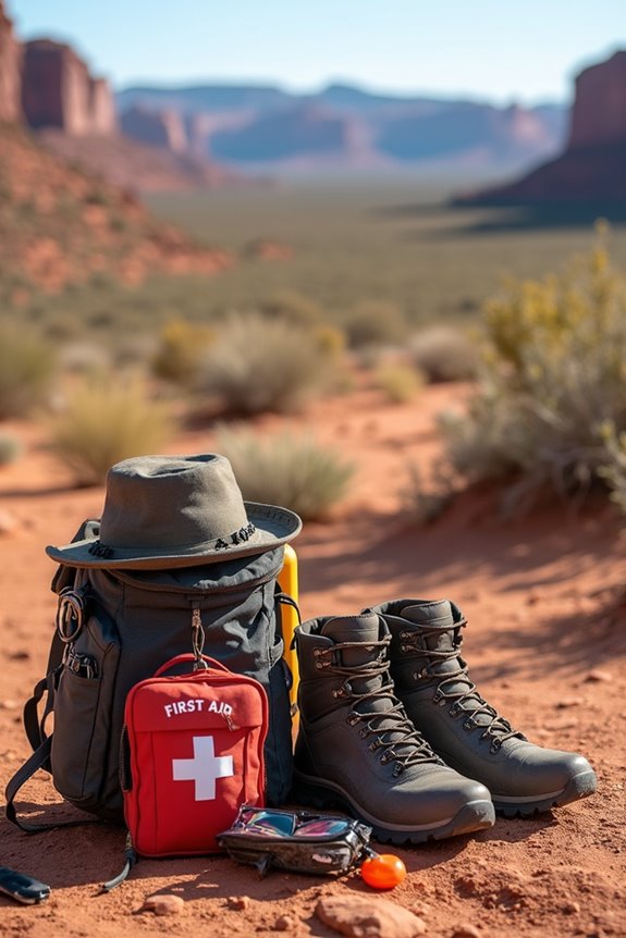 desert adventure essential gear
