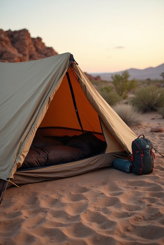 desert camping essentials checklist
