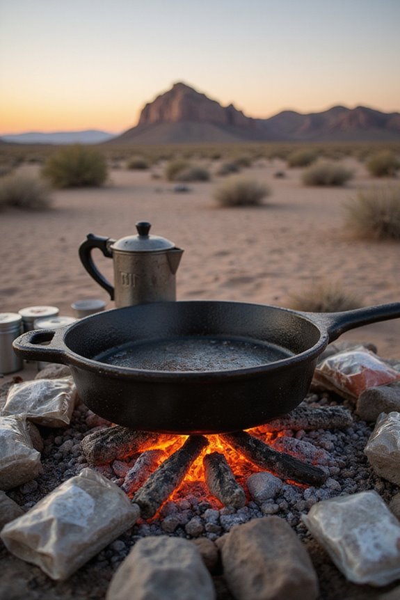 desert camping meal essentials