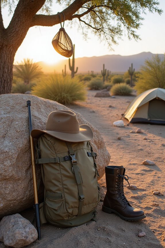 desert camping safety tips