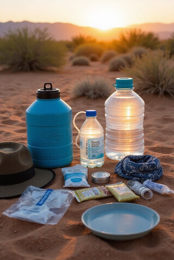desert hydration essentials pack