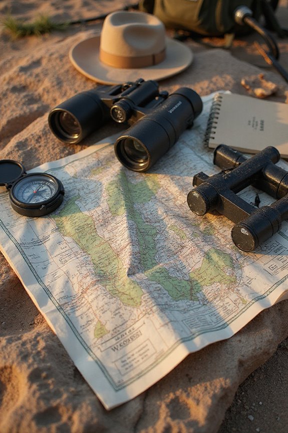 desert navigation and observation tools