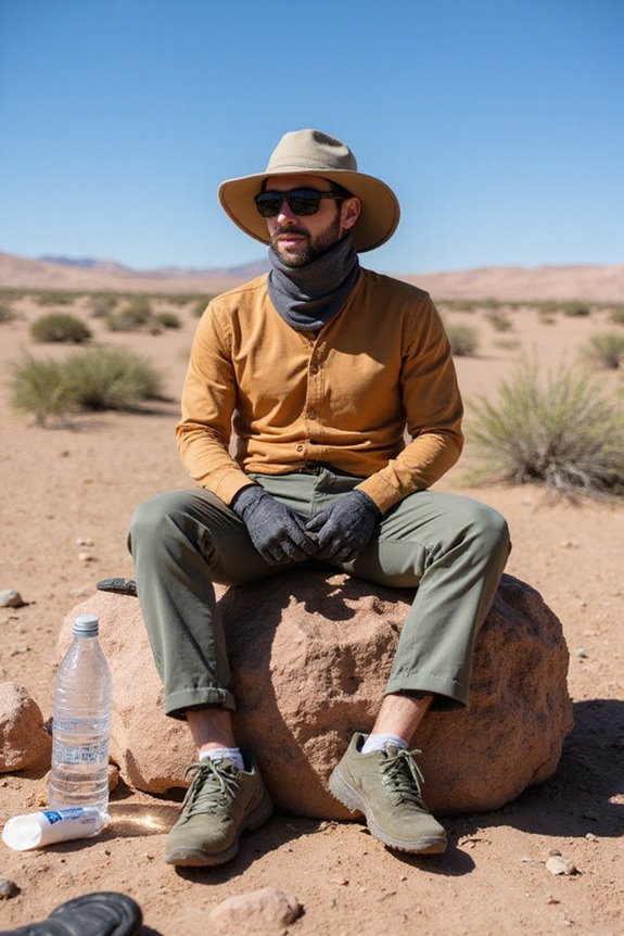 desert sun protection clothing