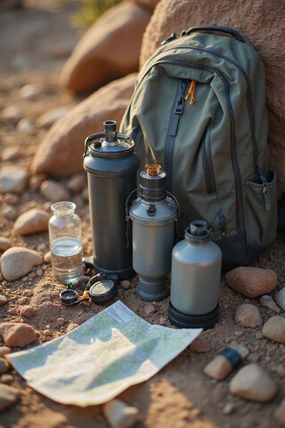 different water filter types