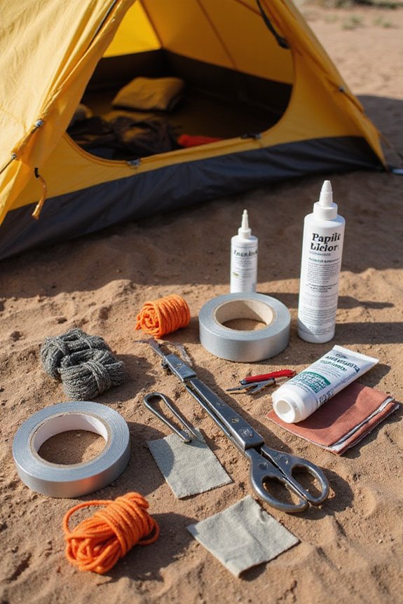 essential camping repair tools