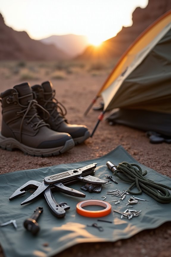 essential camping repair tools