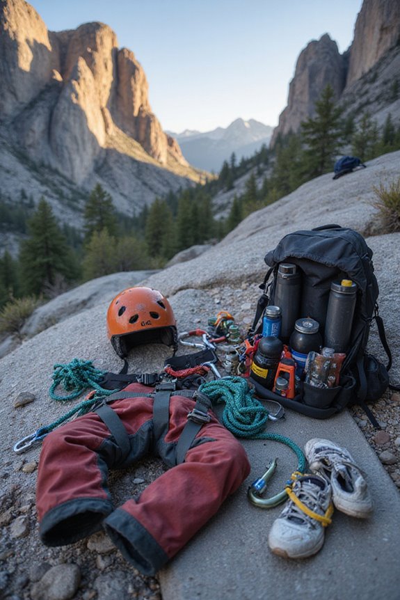 essential climbing gear essentials