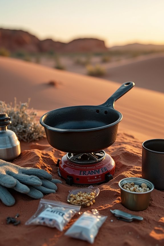 essential desert cooking supplies