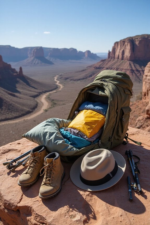 essential gear for backpacking