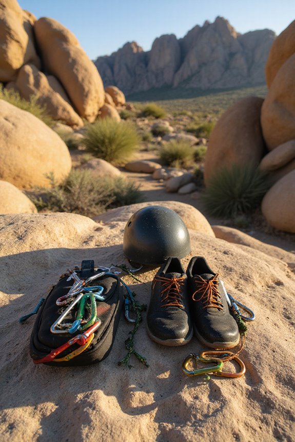 essential gear for climbing