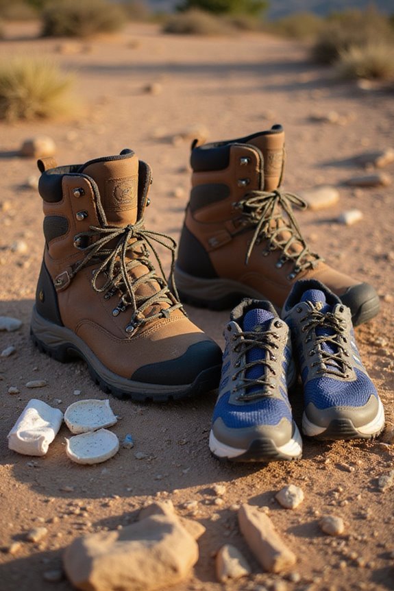 essential hiking footwear choices