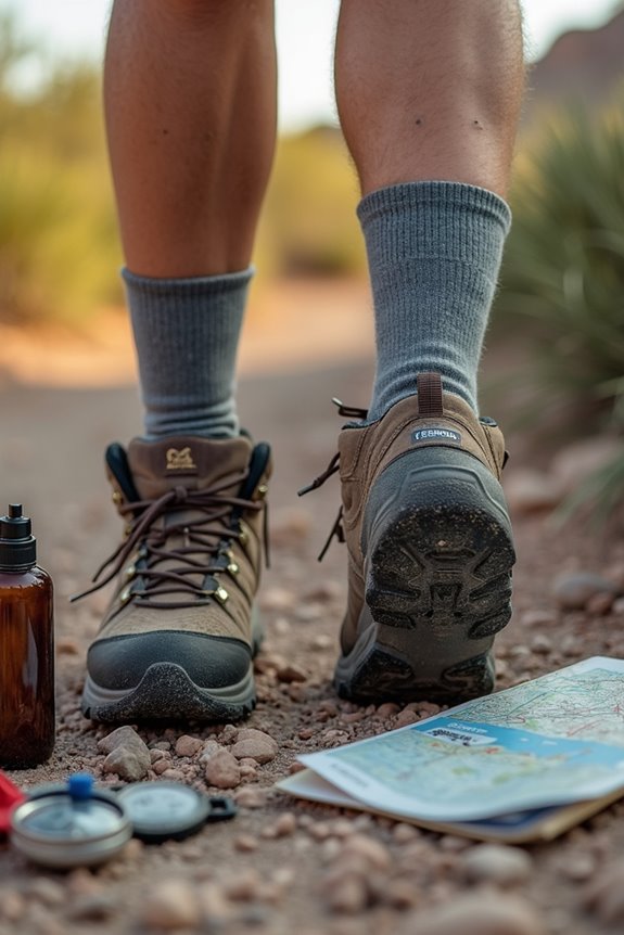 essential hiking sock features