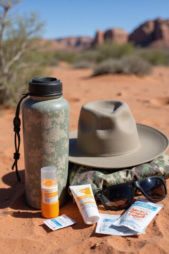 hydration and sun protection