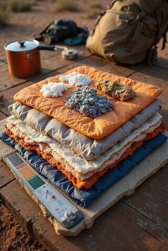 insulation options for adventures