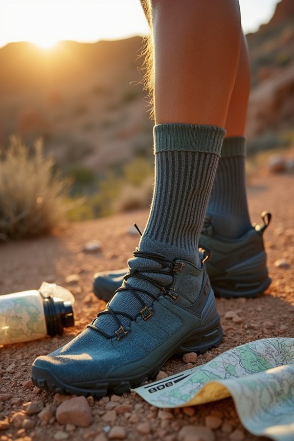key features in hiking socks